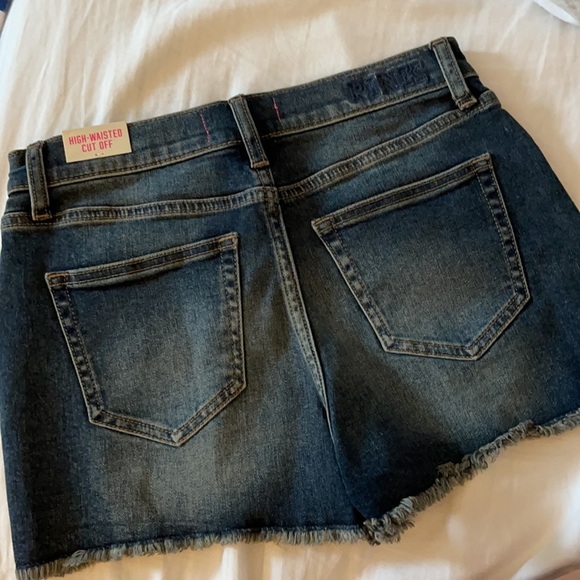 NWT PINK high waisted cut off jean shorts - Picture 4 of 4